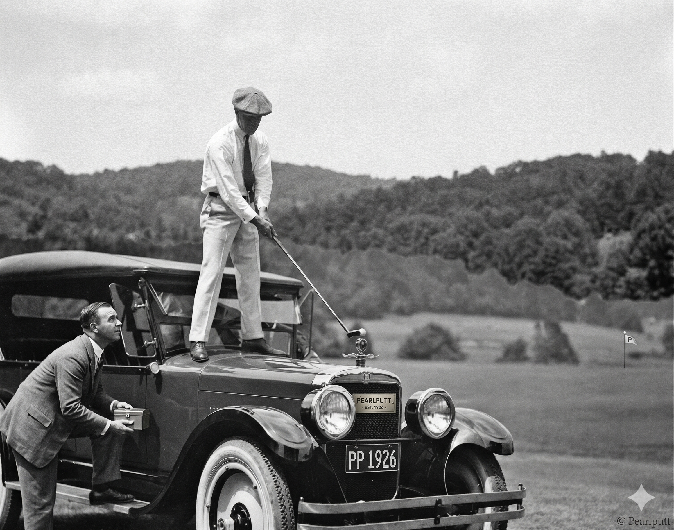 Pearl Putt car scene